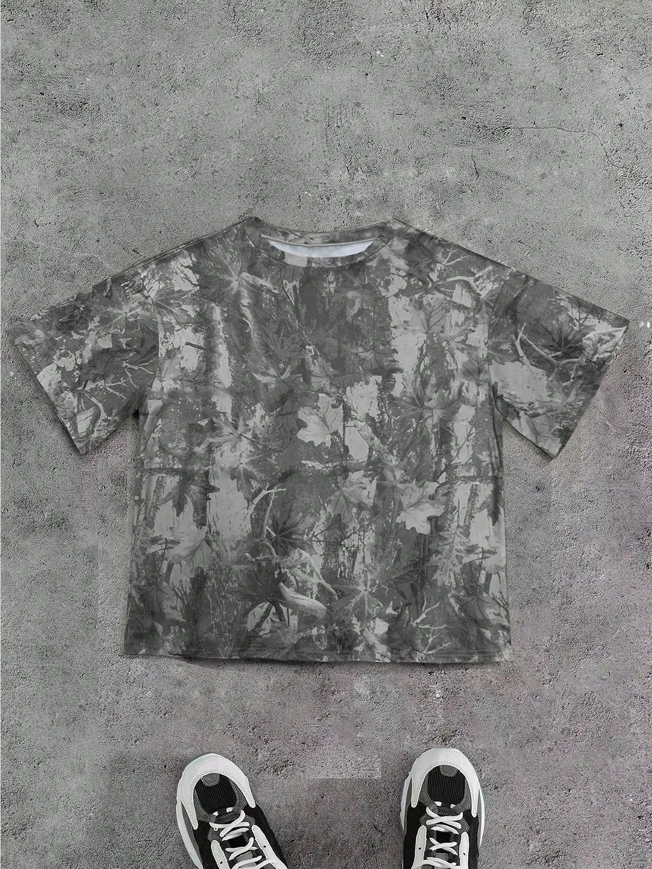 Arden | Oversized Camo Tee