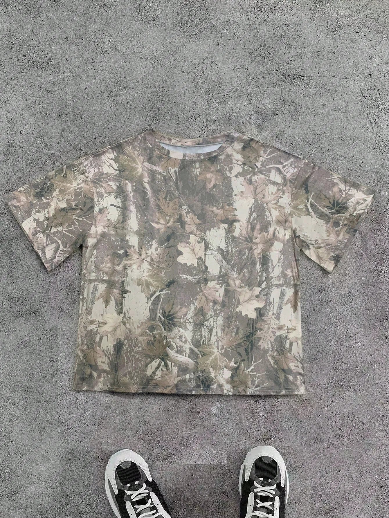 Arden | Oversized Camo Tee
