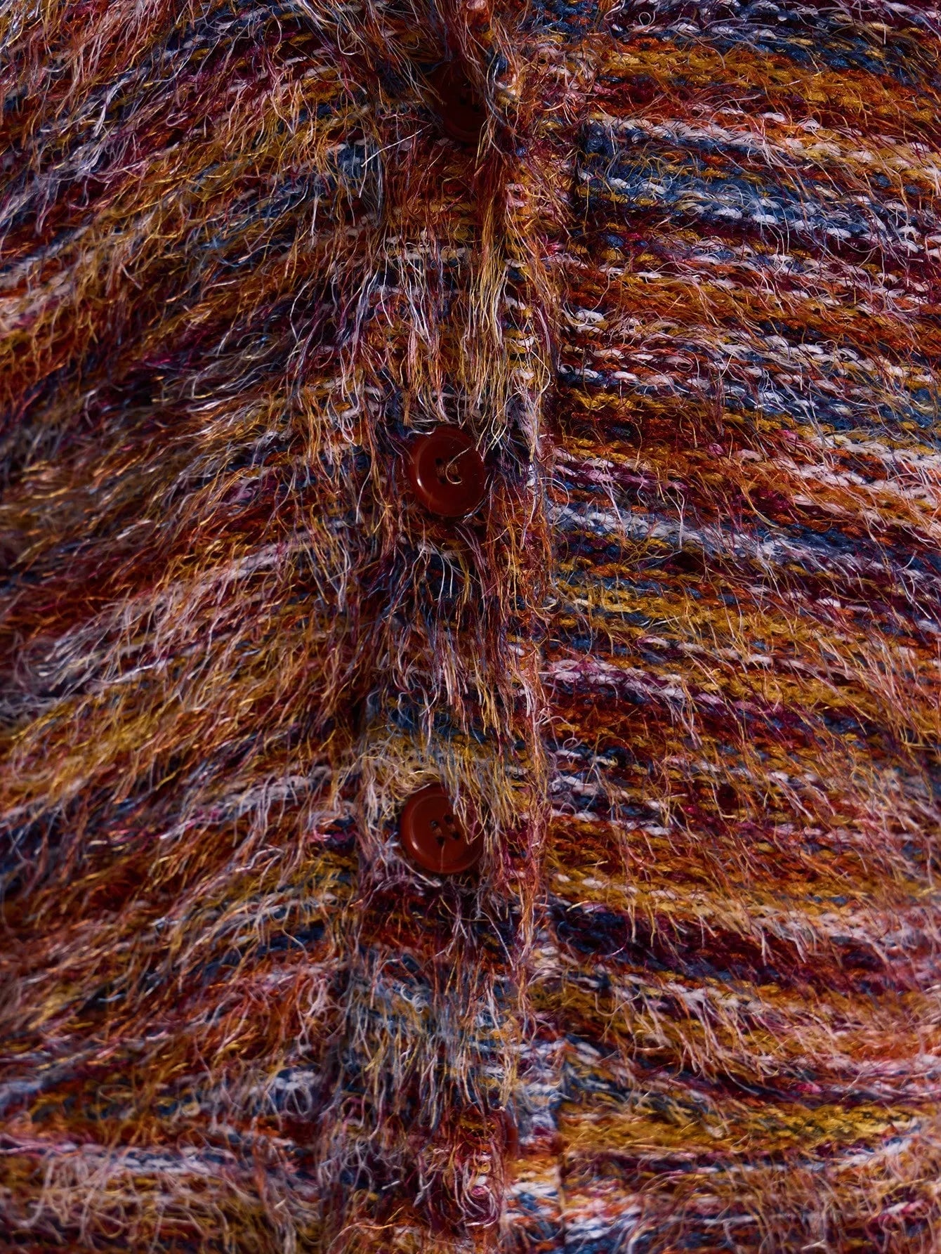 Lyra | Striped Oversized Knit Cardigan