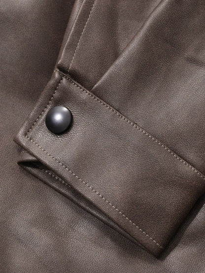 DAYZY Vintage Charm | Cropped Oversized Jacket with Pockets